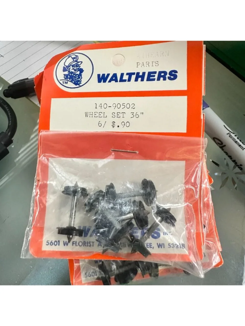 Walthers Parts Wheel Set 36